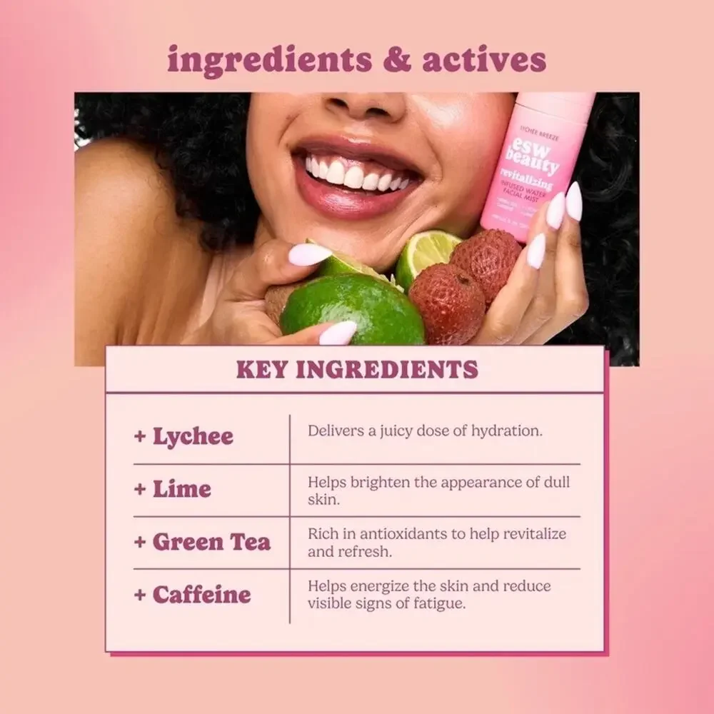 SET OF 5! — ESW Beauty Facial Mist Mini Duo Kit — Lychee Breeze + Coconut Dreams